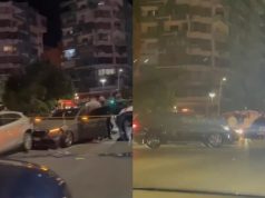 U ndoqën me makina, u rrahën me leva! Sherr i rëndë në Tiranë, qëllohet me armë