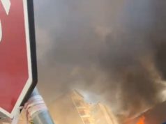 Zjarr i madh në tregun industrial të Durrësit