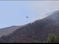 Vihet nën kontroll zjarri në Qeparo pas ndërhyrjes nga toka dhe ajri