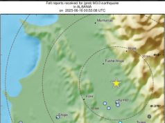 Tërmet me magnitudë 3.0 në afërsi të Tiranës