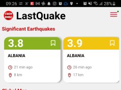Tërmet në Shqipëri: Dy lëkundje të njëpasnjëshme në më pak se 30 minuta