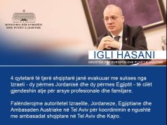 Konflikti në Lindjen e Mesme, 4 shtetas të tjerë shqiptarë evakuohen nga Izraeli