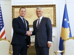 “Thaçi në burg, një turp”, Grenell thotë se gjykata e Hagës është e dështuar