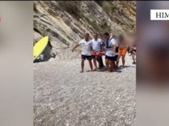 Vdes turistja te Gjiri i Filikurit