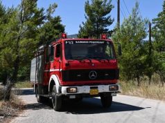 Zjarr i madh në kufi, flakët nisën në Shqipëri dhe u përhapën drejt Greqisë