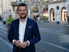 Përparim Avdili, një shqiptar kandidat për kryebashkiak të Zyrihut.