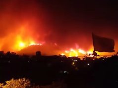 Delvina nën flakë – zjarri jashtë kontrollit, rrezikon lagjet dhe depot e naftës. Evakuohet spitali