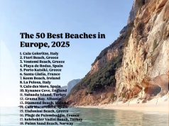 Gjipeja dhe Gjiri i Gramës, dy plazhet shqiptare në listën e 50 më të mirëve në Europë për 2025
