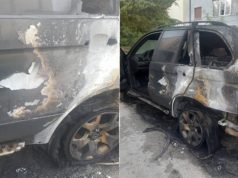 Digjet makina e parkuar në Korçë, dyshohet për zjarrvënie të qëlimshme