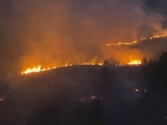 Himarë, zjarr masiv në fshatin Bolenë, rrezikohen banesat dhe varrezat