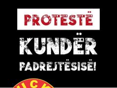 Balla shpërndan posterin e protestës në Prishtinë: “Lufta çlirimtare është e drejtë, historia s’rishkruhet!”