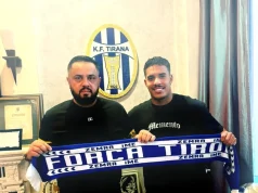 Menaxheri Matraxhiu prezanton përforcimin e ri të FK Tiranës, brazilianin Eliton Junior