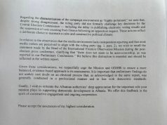 MEPJ reagon ndaj pretendimeve të kreut të PD për letrën drejtuar ODIHR: Nuk ka pasur asnjë presion ndaj vëzhguesve ndërkombëtarë