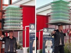 64-vjeçari qipriot thyen rekordin “Guinness”, mban 511 gota vere në kokë për 15 sekonda