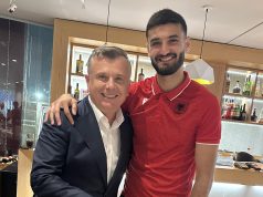 Broja feston ditëlindjen krah Taulant Ballës: Gëzuar Armando, dëshira është goli me Serbinë