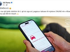 Nis pagesa online e taksave të makinave, Rama: Një tjetër hap drejt lehtësimit të shërbimeve