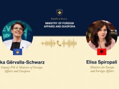 “Donikë e dashtun!…Krah për krah për kombin” – Spiropali i përgjigjet urimit të Donika Gërvalla-Schwartz me mesazh bashkimi