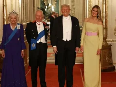 (Video,foto) Mbretëria e Bashkuar pret Donald Trump me banket madhështor në Kështjellën e Windsor-it