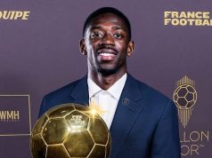 Ousmane Dembélé fiton Topin e Artë 2025