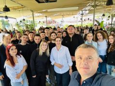 Kandidatja e Partisë Socialiste për Bashkinë e Tiranës, Ogerta Manastirliu vijon takimet me banorët