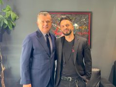 Balla viziton biznesin shqiptar në Itali: Jemi këtu për të përshëndetur një prej djemve shqiptarë më të suksesshëm në këtë zonë, Jurgen Arapi