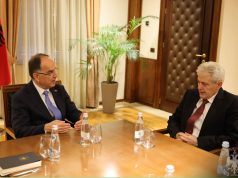 Begaj priti sot në takim Ali Ahmetin, i cili ndodhet në Tiranë për të marrë pjesë në protestën e UÇK