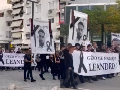 Vlora ndalet për Leandro Shametajn — marshim paqësor në kujtim të 17-vjeçarit që humbi jetën tragjikisht