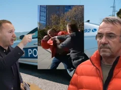 E quajti “gënjeshtar”, publikohen pamjet kur deputeti i LDK, Armend Zemaj ia fut me grusht qytetarit në mes të Prishtinës