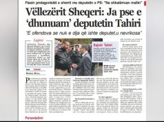 Muçi Shaljani 14 vite më parë përplasej me Sajmir Tahirin: E kujt i ha…se je deputet
