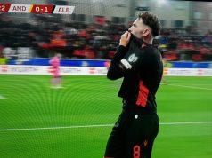 Andorra–Shqipëri/ Kuqezinjtë kalojnë në avantazh me gol të Asllanit