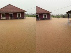 Moti i keq/ Përmbytje në Mat, banesa iu mbush me ujë, evakuohet një familja me shtatë anëtarë