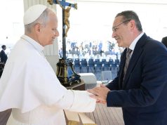 Kandidati shqiptar Muharrem Salihu në audiencë me Papën Leoni XIV në Vatikan – I kërkon Selisë së Shenjtë njohjen e Kosovës