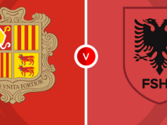 Formacionet zyrtare Andorra – Shqipëri