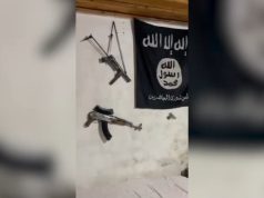 PAMJET/ Pas 12 orësh rrethim, ja çfarë sekuestroi policia në Orosh: armë, granata dhe flamurin e ISIS