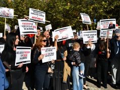 Protestë përpara Kuvendit kundër projektligjit “Për barazinë gjinore”