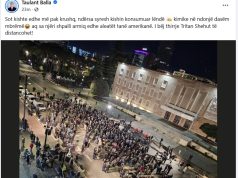 Balla ironizon protestën e tretë të PD para Kryeministrisë: më pak “krushq” dhe të dehur. “Shpallën armiq aleatët amerikanë”