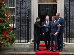 Takimi në Downing Street: Starmer, Macron dhe Merz mbështesin Ukrainën, Zelensky drejt Brukselit