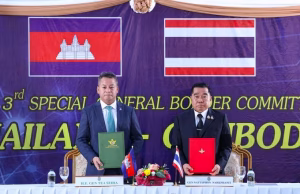 Tajlanda dhe Kamboxhia nënshkruajnë armëpushim për t’i dhënë fund konfliktit të ashpër kufitar