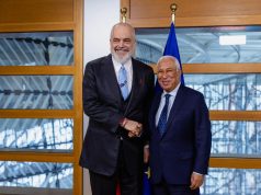 Samiti në Bruksel, Kryeministri Rama takon Presidentin e Këshillit të Europës Antonio Costa