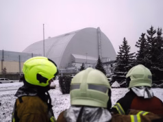 Rrezatimi rikthehet. Dronët rusë dëmtuan kupolën e betonit të ish centralit bërthamor të Çernobilit