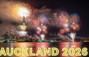 Video/ Auckland, Zelanda e Re mirëpret Vitin e Ri 2026 me fishekzjarre madhështore nga Sky Tower