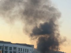 Sauk/ Digjet një makinë në rrugën drejt TEG, zjarri pranë vendit ku u dogj edhe një tjetër automjet(video)