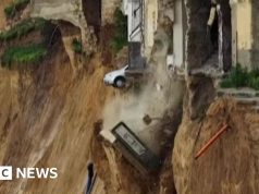 Shembet një seksion 4 km i shkëmbit në Sicili pas stuhisë “Harry”, evakuohen mbi 1.000 banorë