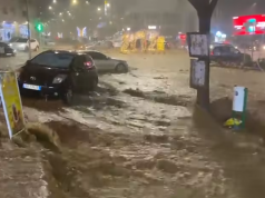 “Shiu me gjyma i ka mbledhur nga janë e nga s’janë!” – Rama reagon për përmbytjet në Durrës: Plehrat taposin kanalet, uji s’arrin në det