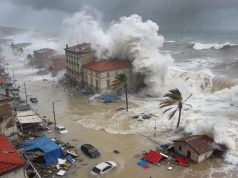 PAMJET/ Siçilia në darën e ciklonit “Harry”, dallgë deri në 10 metra. Dy kryebashkiakë përfshihen nga uji live në Facebook