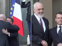 Kryeministri Rama pritet nga Presidenti Macron në Paris para samitit për Ukrainën