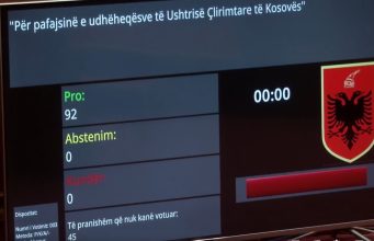 Kuvendi miraton rezolutën për UÇK-në, Balla thirrje shqiptarëve: Më 17 shkurt të gjithë në Prishtinë