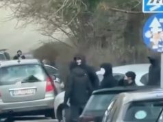 Kaos në Beograd, përleshje mes tifozëve para derbit Partizani-Crvena Zvezda