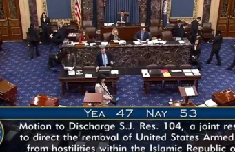 SHBA paralajmëron goditje më të fuqishme në Iran, Senati refuzon kufizimin e fuqive të Trump