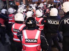 Policia e Shtetit: 6 efektivë të lënduar gjatë protestës së opozitës